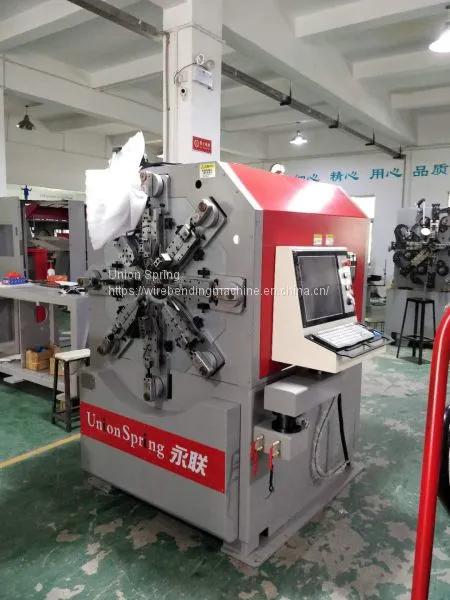 CNC 12 Axis Camless Spring Forming Machine Wire Rotating Spring Machine photo-2