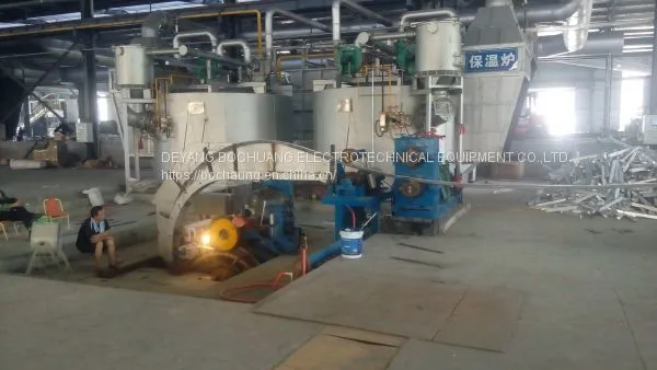 Oil-free Aluminum Rod Continuous Casting and Rolling Line photo-2