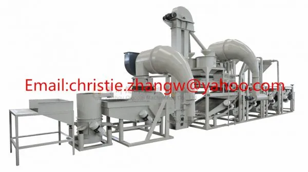 SUNFLOWER SEEDS DEHULLING&SEPARATING EQUIPMENT TFKH1500 HORIZONTAL photo-2