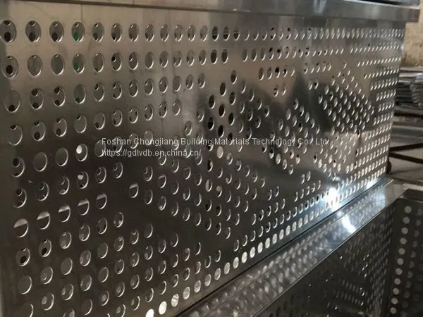 With Customized Size For Cinema & Hospital Hollow Aluminium Veneer
