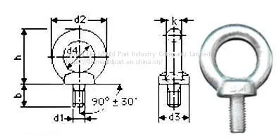 Eye Bolt According Din580 582 photo-4