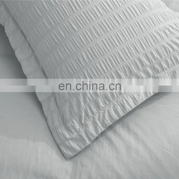 California Bedding Set Full Single King Size Grey 4 Pcs Duvet Cover Set With Zipper photo-5