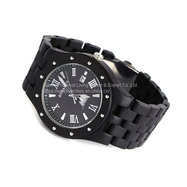 Man High Quantity Waterproof Wooden Watch photo-3