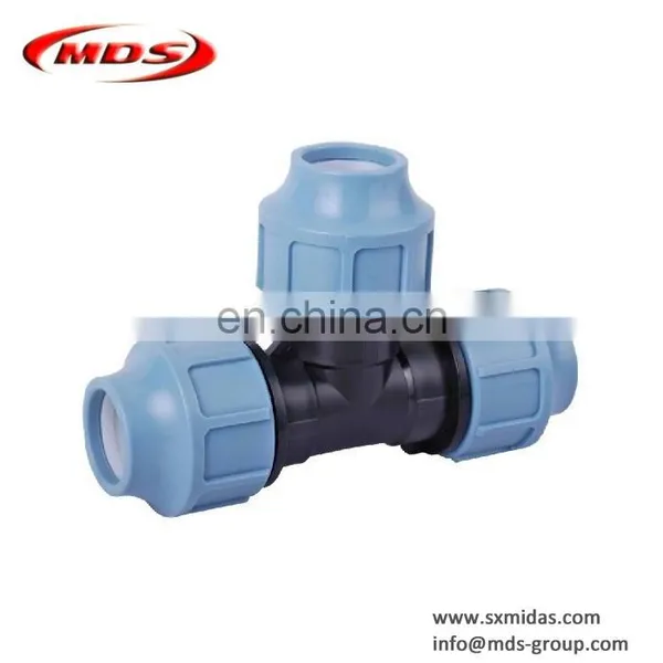 China PN10 PP Quick Compression Pipe Fittings 90 Degree Male Elbow With High Quality photo-4
