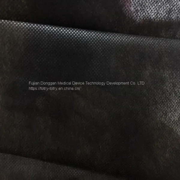 Black 80g Spunbonded Non-woven Fabric Door Width Can be Customized for Export photo-2