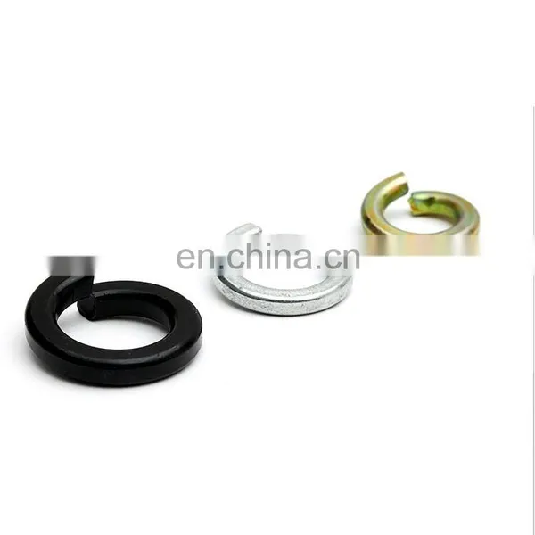 Carbon Steel DIN 127 Spring Washer Stainless Steel Zinc Plated Hot Dip Galvanized Split Lock Washer photo-2