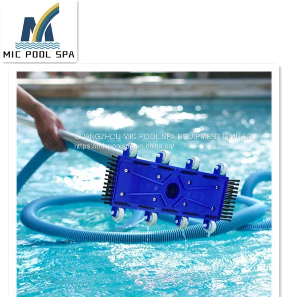 Wholesale Price Swimming Pool Cleaning Equipment Flexible Vac Head Vacuum Cleaner Brush Head With Side Brush photo-4