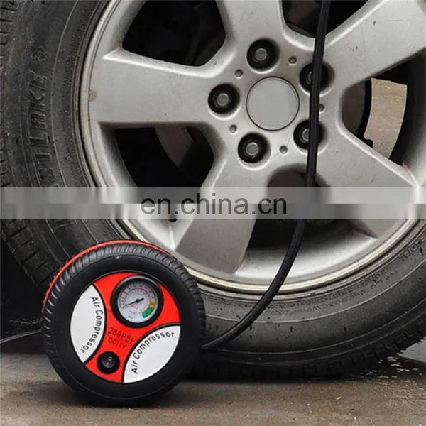 High Quality Portable Electric Mini Compressor, 12V Auto Air Compressor Pump Car Tire Inflator Mini photo-3