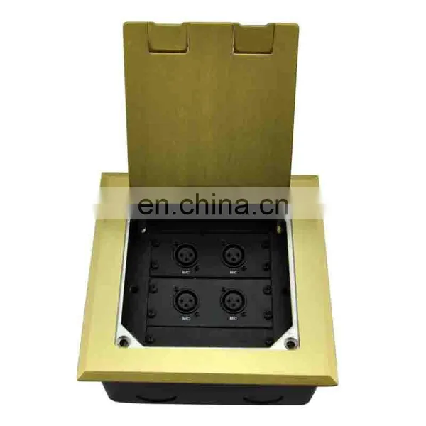 Stainless Steel Under Ground Power and Data Floor Socket Box photo-4