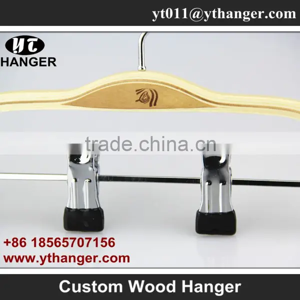 IMY-183 Natural Wooden Children Garment Hangers photo-6