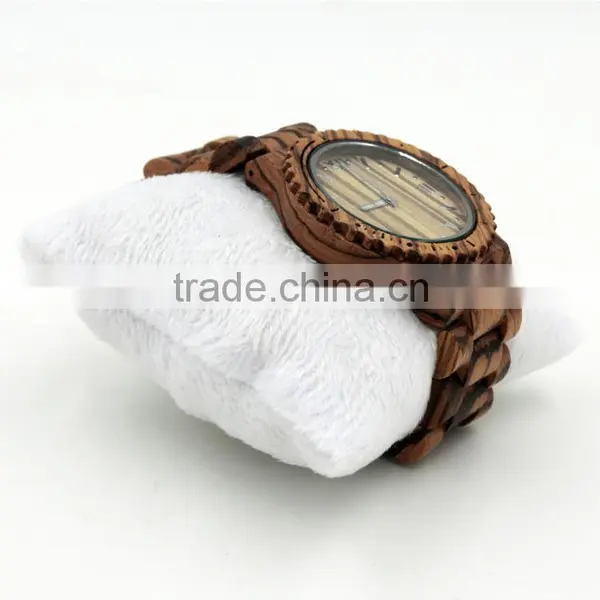 Top Quality Natural Women Man Unisex Wrist Wood Watch photo-2