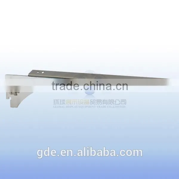 2mm Thickness Metal Chrome Shelf Bracket for Slatwall photo-4