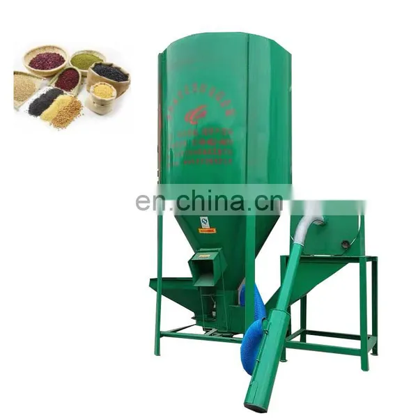 Animal Chicken Duck Goose Pig Cow Feed Grinder Crusher and Mixer Blender Machine photo-3