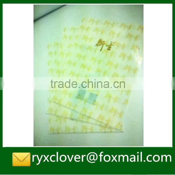 School & Office PP Stationery Eco-friendly Plastic L Shape a4 File Folder With Custom Printing photo-5