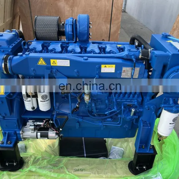 WEICHAI Marine Diesel Inboard Engines for Fishing Boat WD10C326-21 photo-4