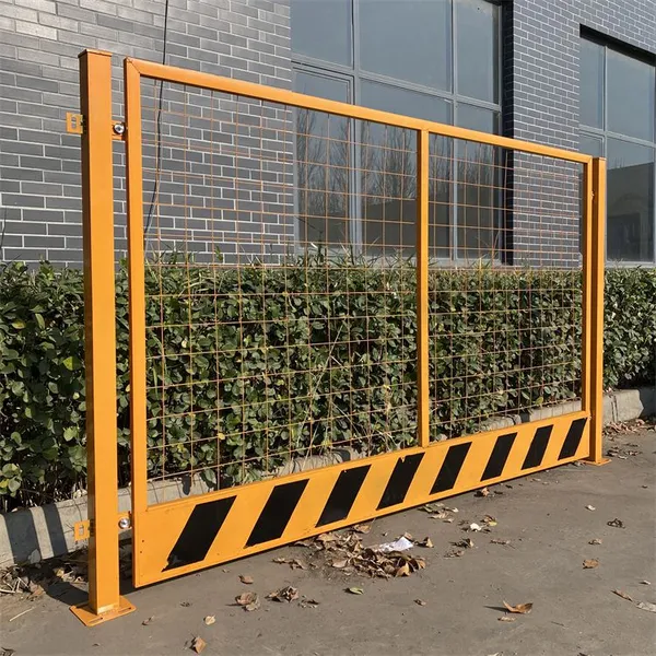 China Wholesalers Metal Construction Fence Construction Galvanized Temporary Pit Fence photo-2