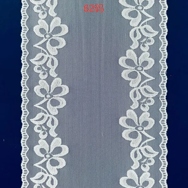 Lace Accessories 8-13cm Wide Floral Stretchy Lace Elastic Trim Fabric for Garment & DIY Craft Supply photo-4