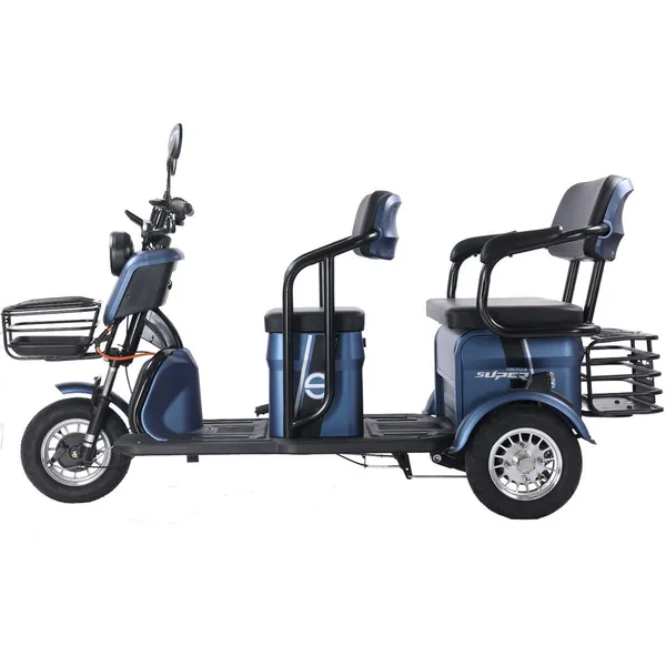 EEC Trike 3 Wheel Electric Tricycle 500W 1000W Tricycle for Passenger photo-2