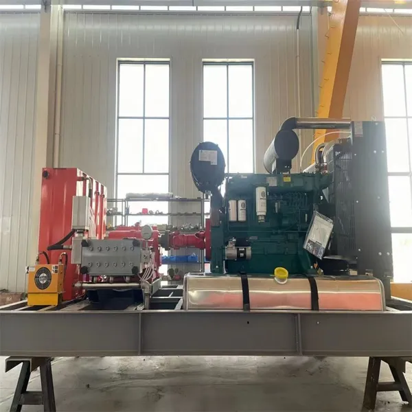 Industrial Pipe Cleaning Unclog Machine High Pressure Water Jet Heat Exchanger Pipe Cleaning Machine