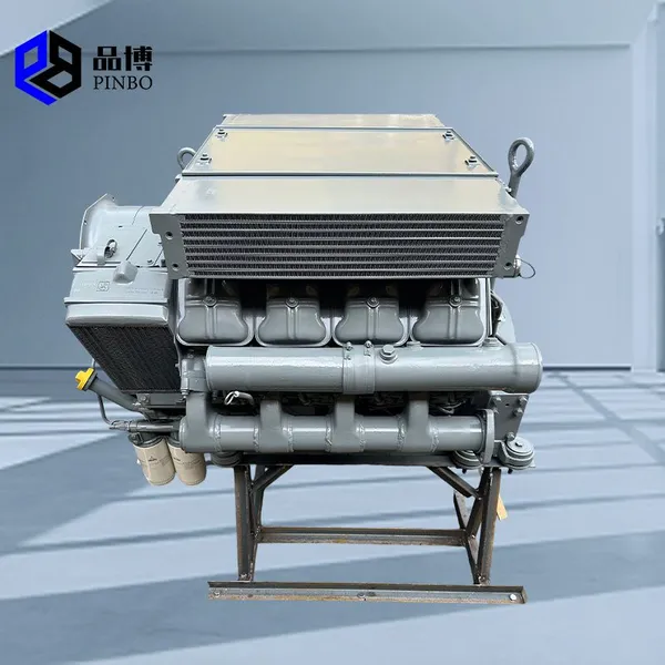 Factory Price Wholesale Four Stroke Original Water-cooled Generator DEUTZ F8L413 Engine 3-cylinder photo-4