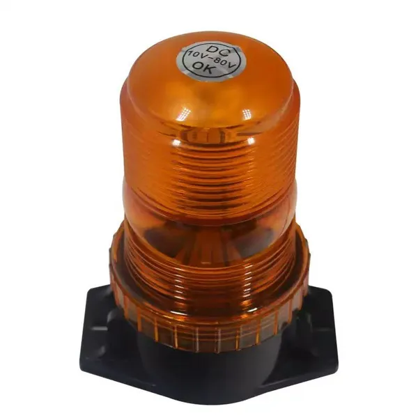 Electric Forklift Parts LED Safety Strobe Warning Beacon Lamp 10V-80V Construction Flashing Emergency Light