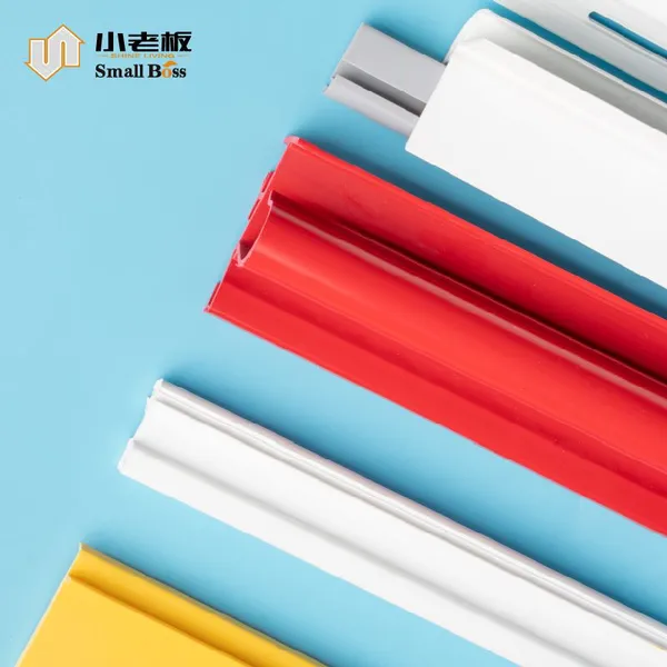 Durable Eco-Friendly PVC Plastic Decorated Rigid Windows and Doors Extrusion Profiles photo-6