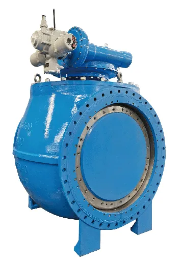 Eccentric Half Ball Valve for Water Treatment Plants, Anti-Corrosion Coating, PN10/16 Rating photo-3