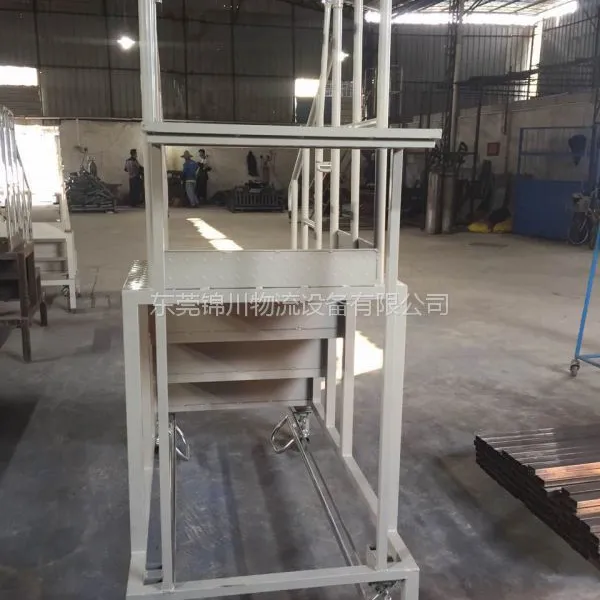 Euro Style Industrial Steel Rolling Step Ladder for Warehouse Use photo-5