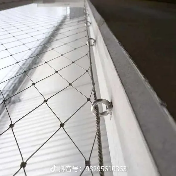 316L Stainless Steel Wire Rope Mesh Bag for BBQ and Cooking With Galvanized Finish photo-2