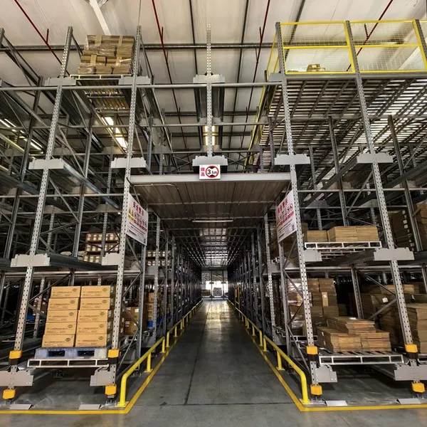 Galvanized Steel Radio Shuttle Rack for Cold Storage Warehouses (-30°C to 40°C)