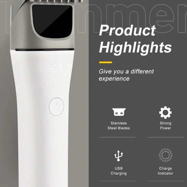 Electric Hair Trimmer/Hair Clipper Electric Hair Clipper/adjustable Electric Pusher（Wechat:13510231336） photo-4