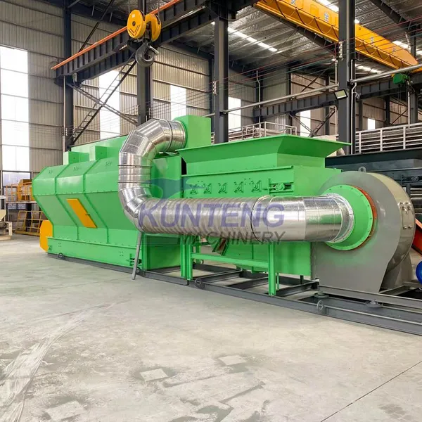Professional Urban Household Waste Lightweight Plastic Waste Air Screening Machine EPC photo-2