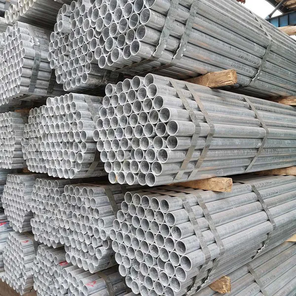 Professional Production DN 150 Q235B 3MM 2.3MM Hot Dip Galvanized Steel Pipe For Water Supply Engineering photo-1