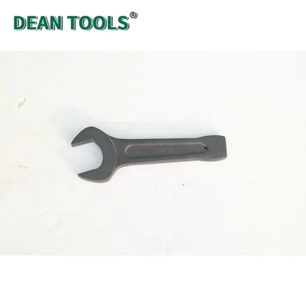 Industrial 45# Steel Striking Open End Wrench, Industrial Maintenance Striking Wrench,Heavy Duty Hammering Open End Wrench photo-5