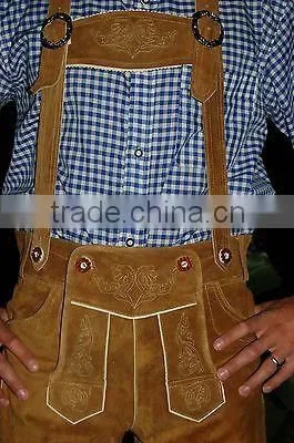Dirndl Dress & Bavarian Kurze Lederhosen,Oktoberfest Trachten Wear,lederhose,german Hose,leather Pants,shorts photo-3