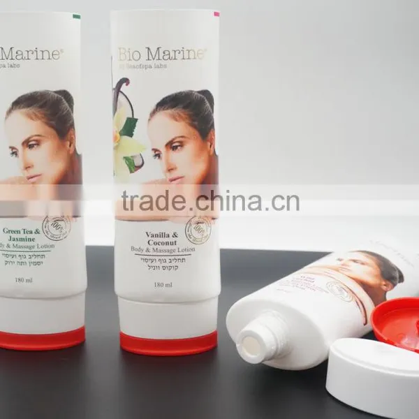 Double Colors of Oval Flip Cap for Flexible PE Tube Packaging