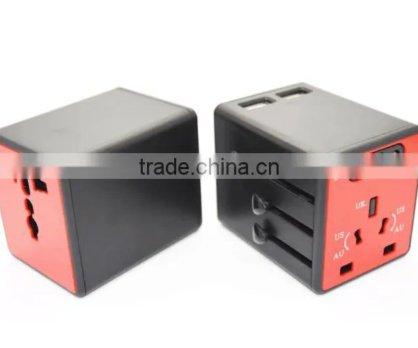 Colorful Our Own Patent Universal Philippines Singapore Malaysia Thailand Italy Korea Canada Russia World Travel Plug Adapter photo-4