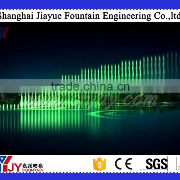 Outdoor Large Scale Gas Explosion Fountain Project With Music and Led Light in the Lake photo-4
