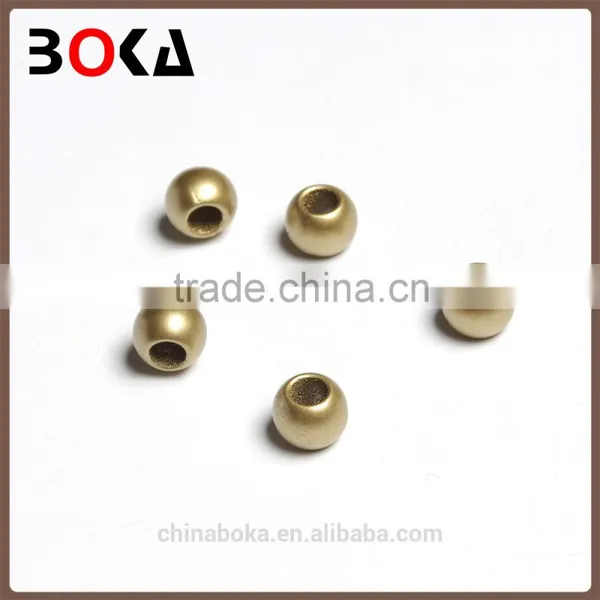 // Latest Design Golden Round With Hole Alloy Beads // Garment Beads Accessories // photo-4