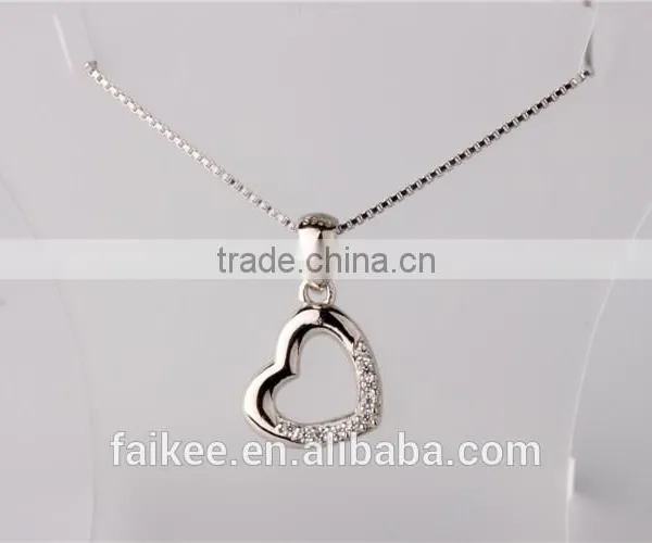 Hot Sale 925 Silver Delicacy Charms With Zircon, Fashion Crystal Pendant photo-4