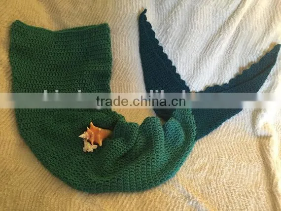 Beautiful Mermaid Tail Blanket photo-2