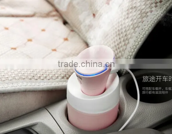 Small Cool Bottle Humidifier Silence Aroma Diffuser Tabletop Air Refresher Aromatherapy Essential Oil Humidifier Air Purifier photo-2