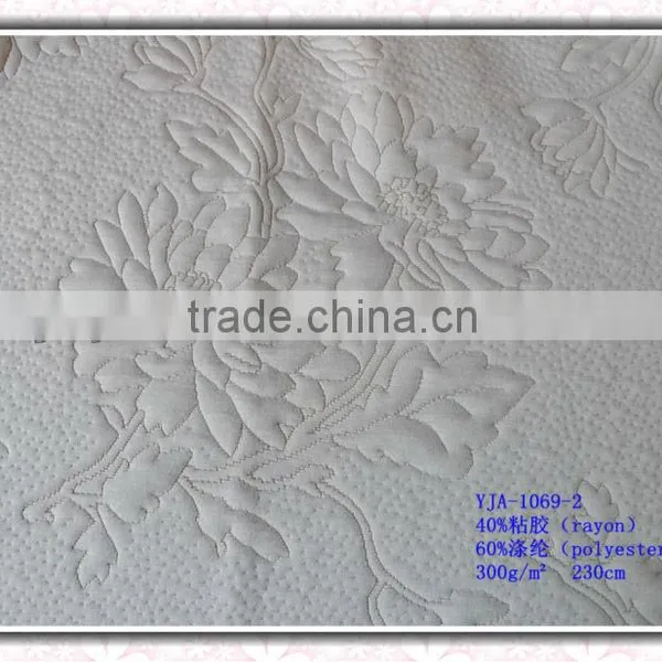 Knit Fabric Jacquard Soft for Mattress Cover