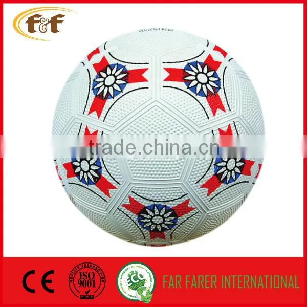 Customized Phot Rubber Soccer Ball