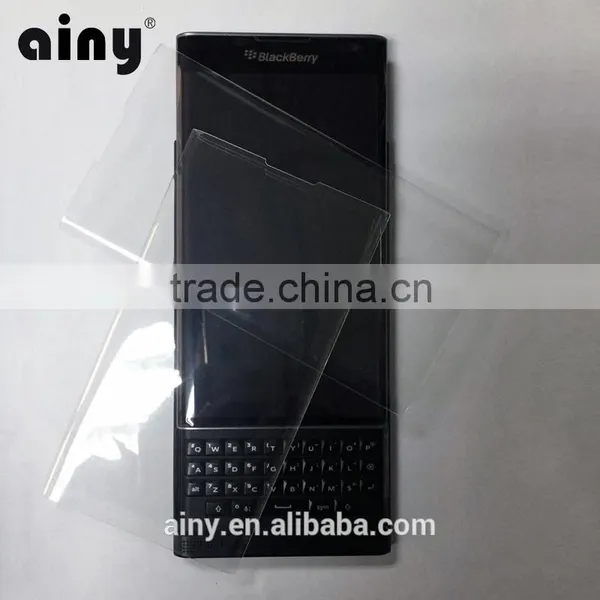 Ainy 2016 New Premium 3d Curved Tempered Glass Screen Protector for Blackberry Priv photo-3