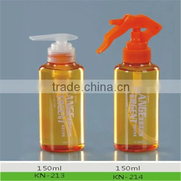 Empty 150ml Pet Transparent Trigger Pump Sprayer Bottle (customised for Your Brand, Logo and Sticker)