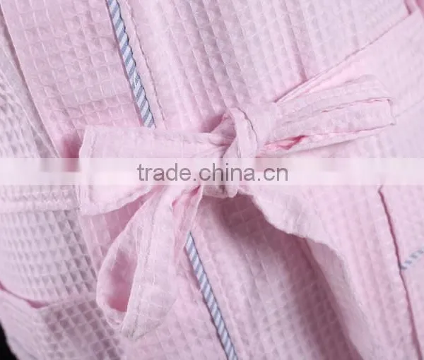 2016 Spring Summer Brand Lovers Pajamas Robe Women Cotton Robes Couples Long-Sleeve Turn-down Collar Bathrobe for Men & Women photo-4