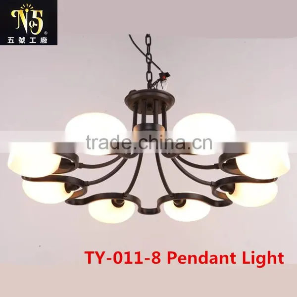 Wholesale New Design Iron Pendant Light For Hotel And Home Decoration Made In China With Facory photo-3