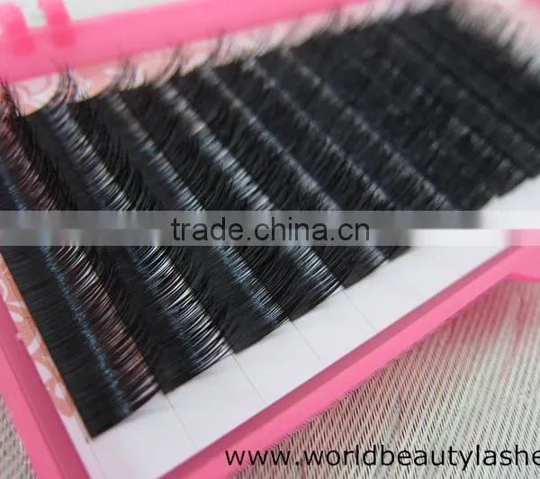 High Quality Real Mink Lashes Siberian Mink Fur Individual Eyelash Extensions photo-5