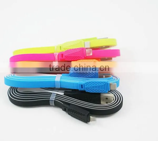 1M ABS Injection Shell TPE Lines USB Data&Sync Charger Cable For Android IPhone photo-5